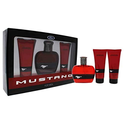 Mustang Red For Men Gift Set 