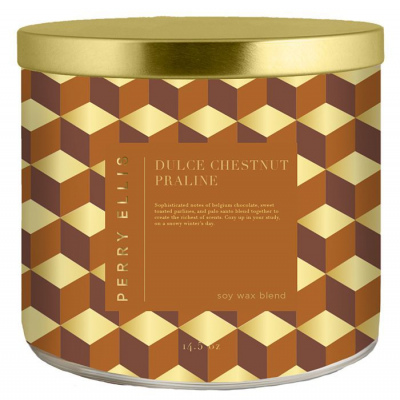 Perry Ellis Dulce Chestnut Candle