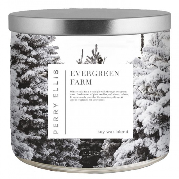 Perry Ellis Evergreen Farm Candle