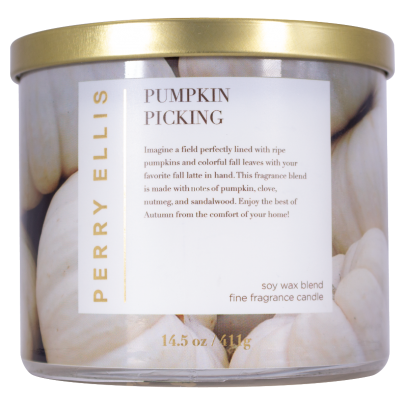 Perry Ellis Pumpkin Picking Candle