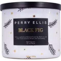 Perry Ellis Black Fig Candle