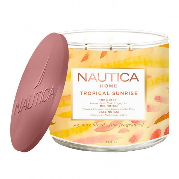 Nautica Tropical Sunrise Candle